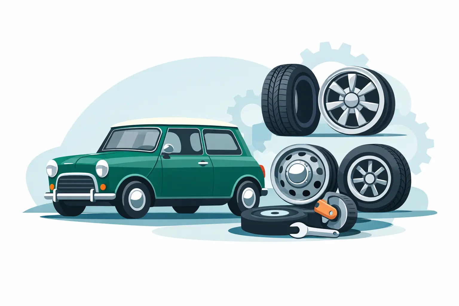 You are currently viewing Classic Mini Tyres and Wheels Explained