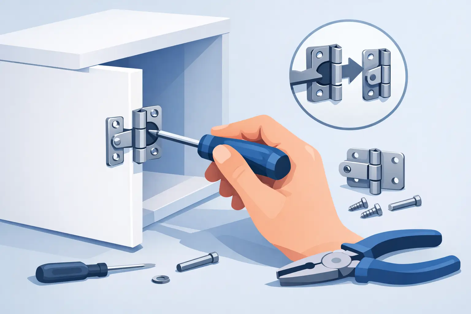 You are currently viewing How to Replace Mini Door Hinges