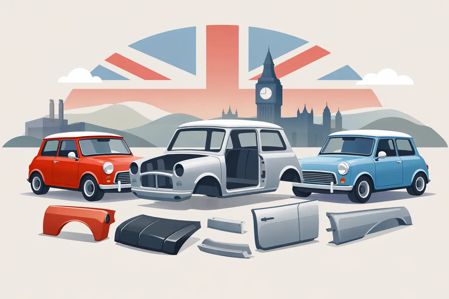 You are currently viewing British Motor Heritage Panels for Classic Minis