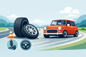 Read more about the article Choosing Mini Tyres for Classic Mini Handling