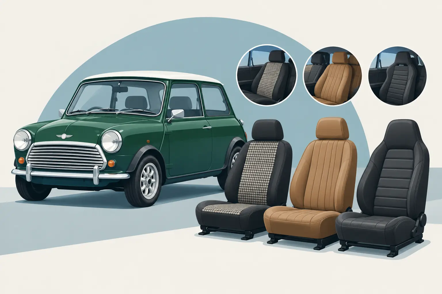 You are currently viewing Classic Mini Seats: Choosing the Right Setup