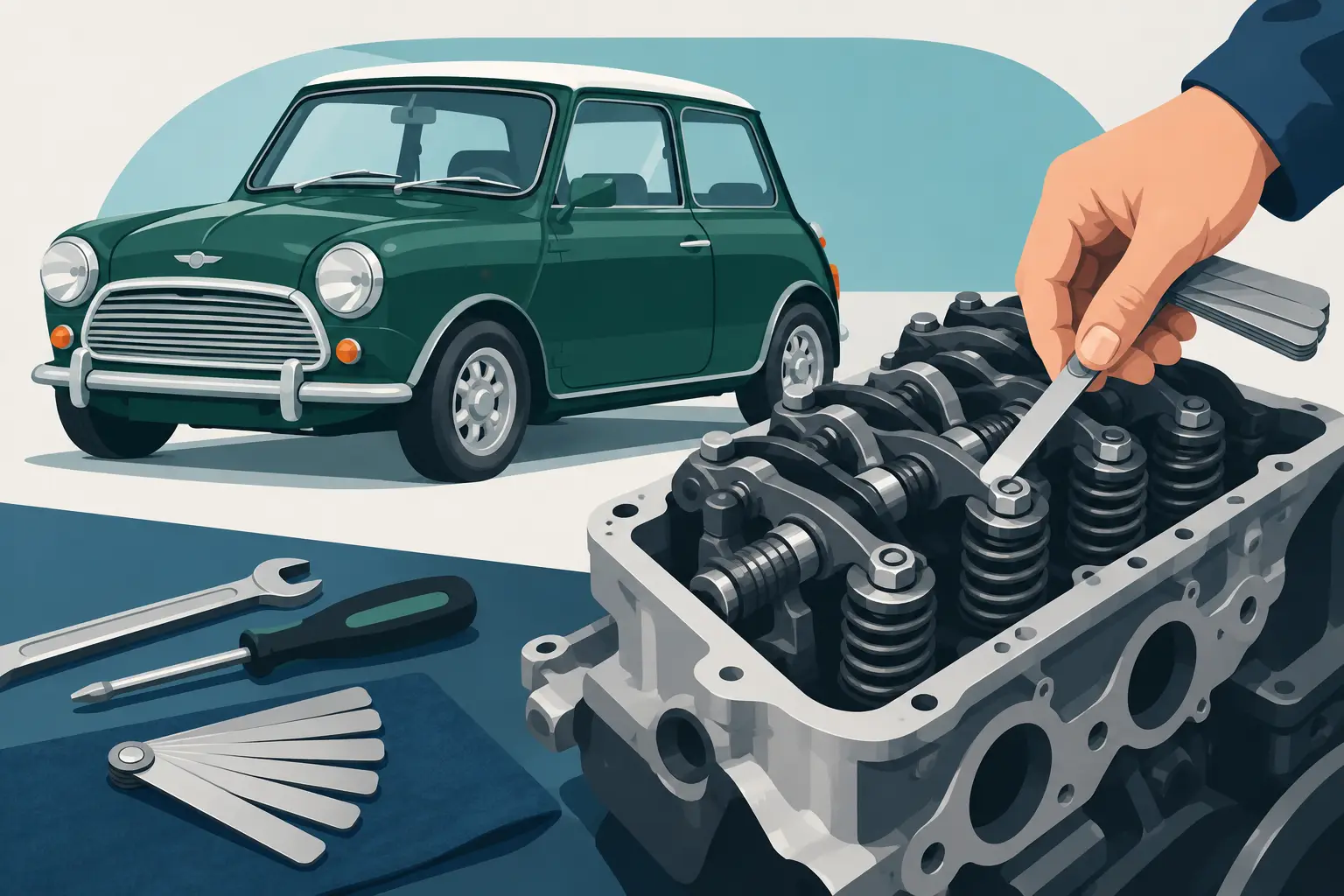 You are currently viewing How to Adjust Classic Mini Valve Clearances