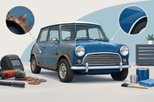 Read more about the article Classic Mini Rust Repair for Lasting Restoration